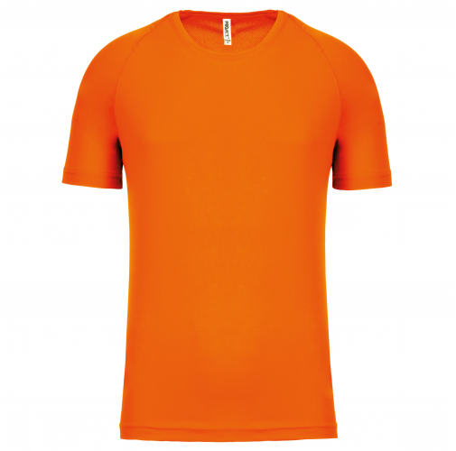 fluorescent orange Camiseta de deporte hombre