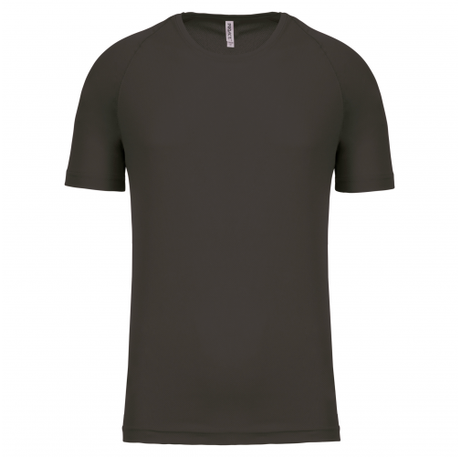 dark grey Camiseta de deporte hombre
