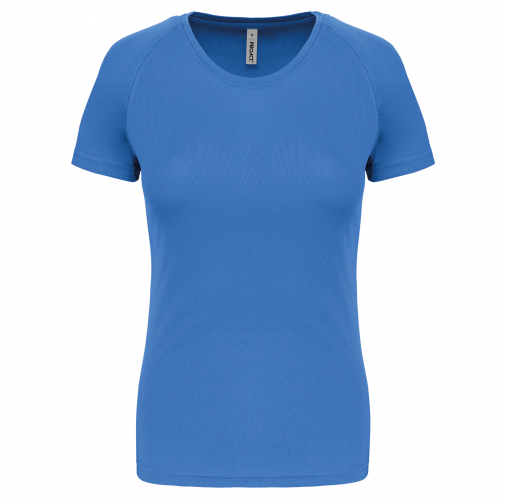 aqua blue Camiseta de deporte mujer