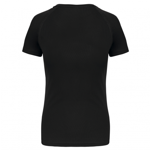 black Camiseta de deporte mujer