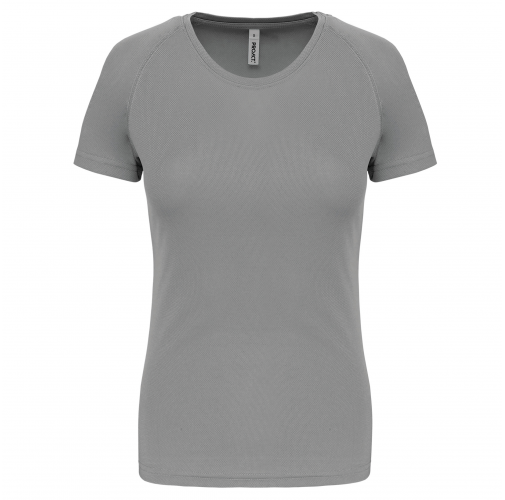 fine grey Camiseta de deporte mujer