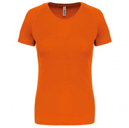 orange Camiseta de deporte mujer