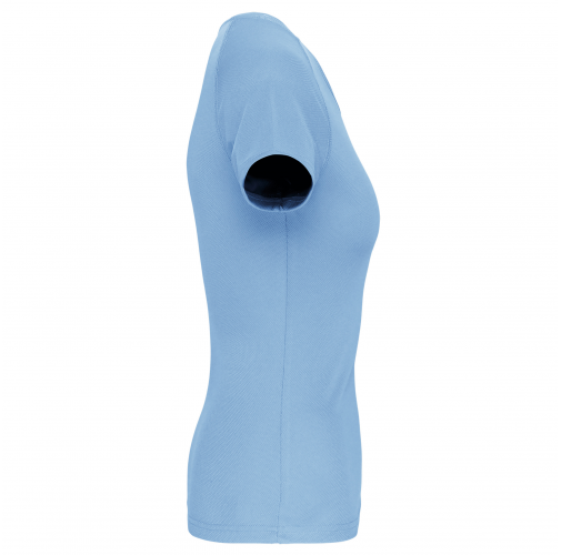 sky blue Camiseta de deporte mujer