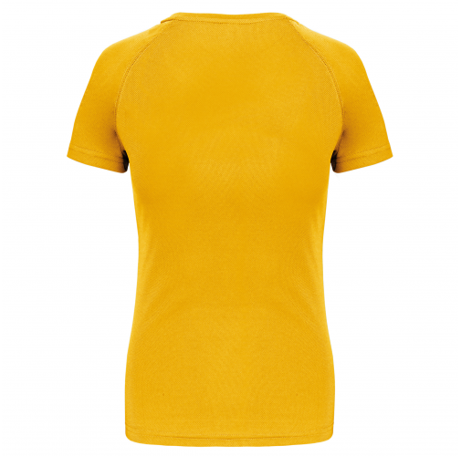 true yellow Camiseta de deporte mujer