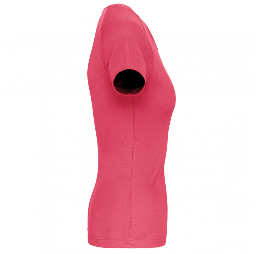 fluorescent pink Camiseta de deporte mujer