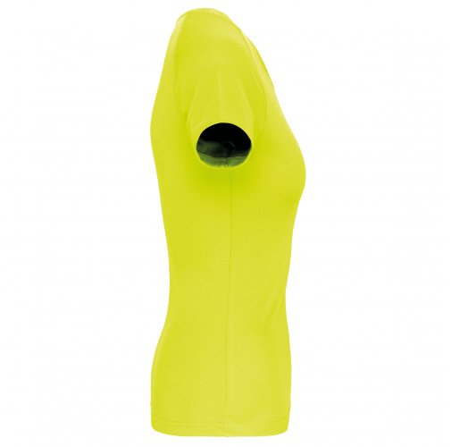 fluorescent yellow Camiseta de deporte mujer