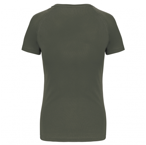 dark khaki Camiseta de deporte mujer