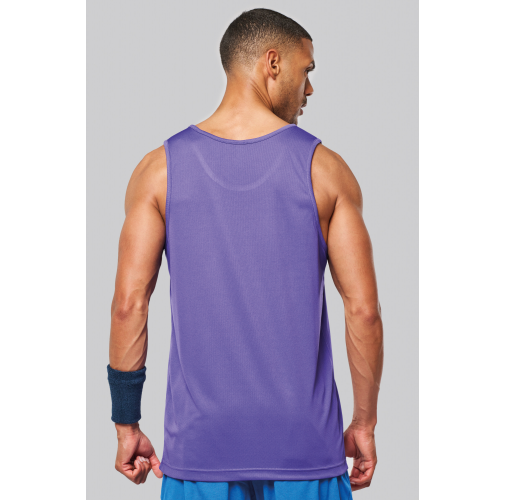 Camiseta de deporte tirantes hombre