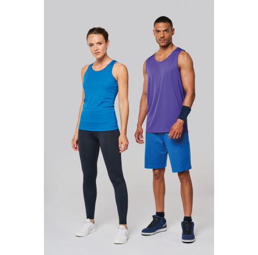 Camiseta de deporte tirantes hombre