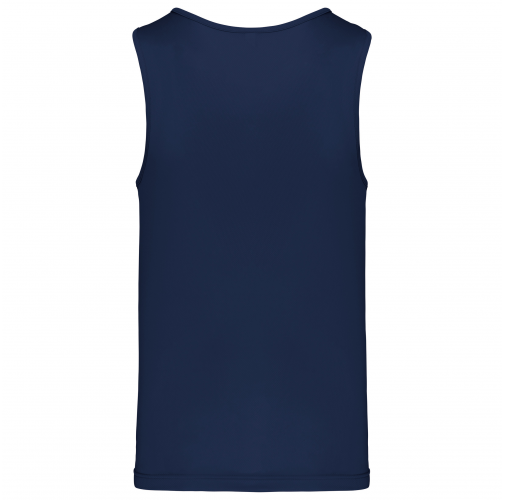 sporty navy Camiseta de deporte tirantes hombre