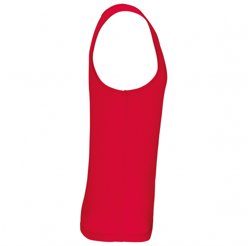 red Camiseta de deporte tirantes hombre