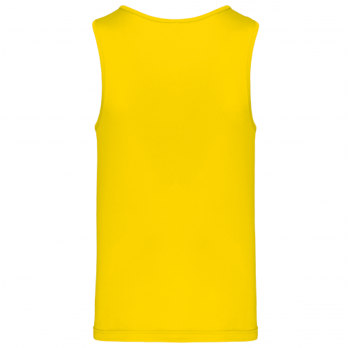 true yellow Camiseta de deporte tirantes hombre
