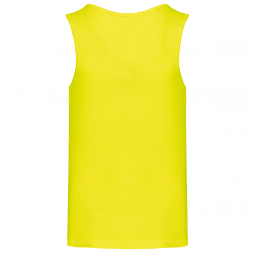 fluorescent yellow Camiseta de deporte tirantes hombre