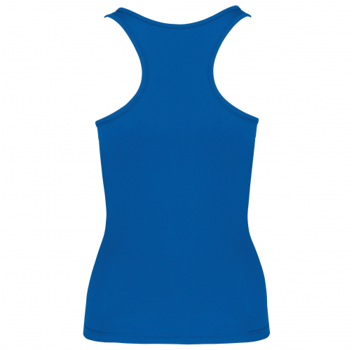 aqua blue Camiseta de deporte tirantes mujer