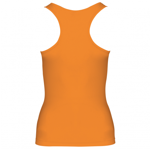 orange Camiseta de deporte tirantes mujer