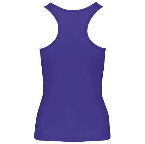 violet Camiseta de deporte tirantes mujer