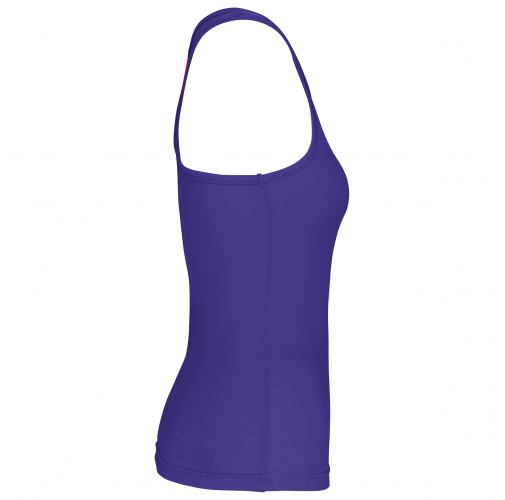 violet Camiseta de deporte tirantes mujer