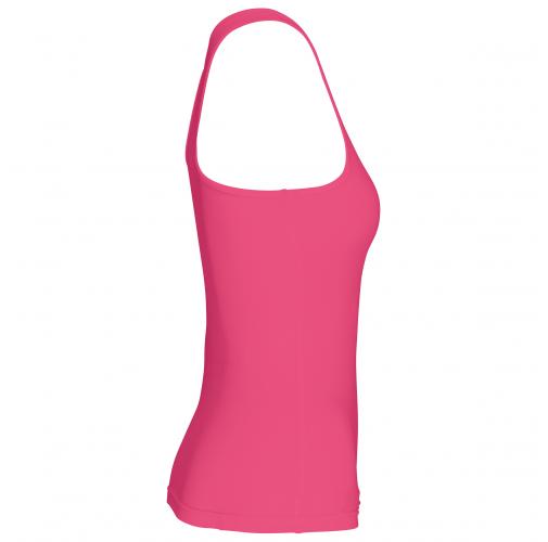 fluorescent pink Camiseta de deporte tirantes mujer