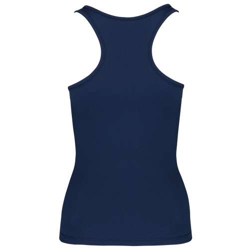 sporty navy Camiseta de deporte tirantes mujer