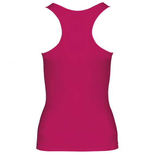 fuchsia Camiseta de deporte tirantes mujer