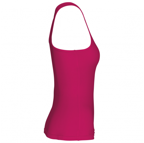 fuchsia Camiseta de deporte tirantes mujer