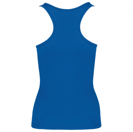 sporty royal blue Camiseta de deporte tirantes mujer