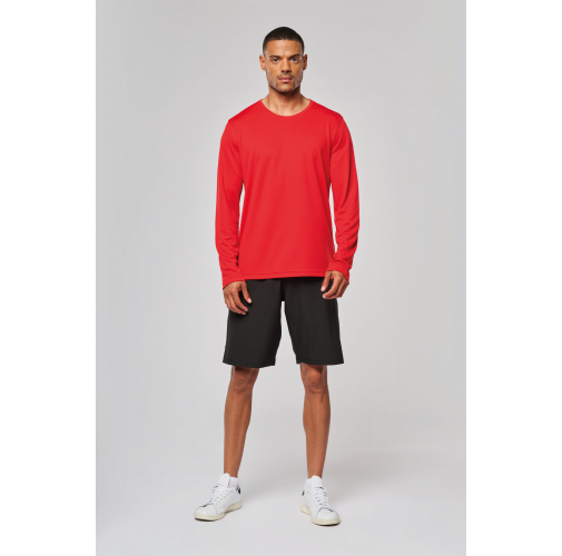 Camiseta de deporte manga larga hombre
