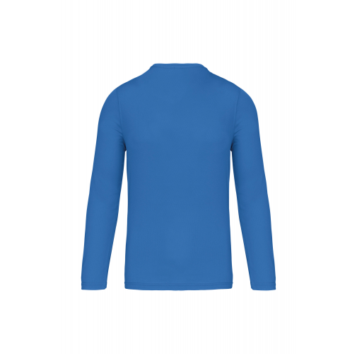 aqua blue Camiseta de deporte manga larga hombre