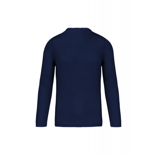 sporty navy Camiseta de deporte manga larga hombre