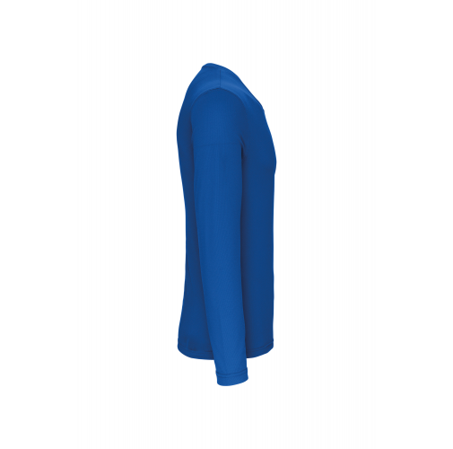 sporty royal blue Camiseta de deporte manga larga hombre