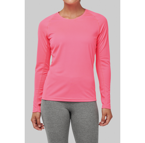 Camiseta de deporte manga larga mujer