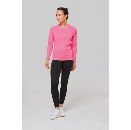 Camiseta de deporte manga larga mujer