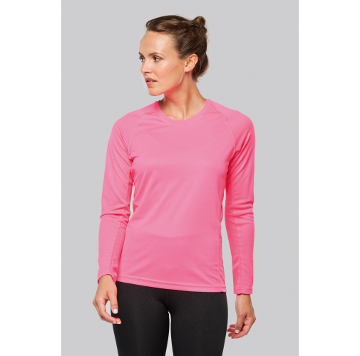 Camiseta de deporte manga larga mujer