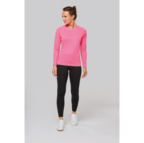 Camiseta de deporte manga larga mujer