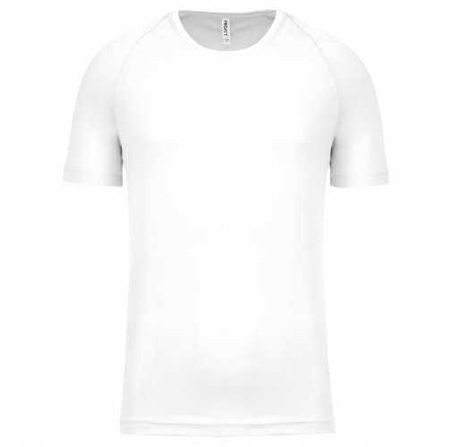 white Camiseta de deporte manga corta niños