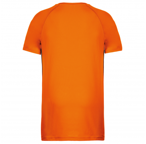 fluorescent orange Camiseta de deporte manga corta niños