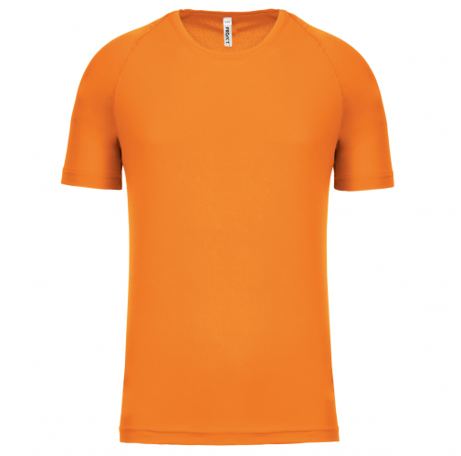 orange Camiseta de deporte manga corta niños