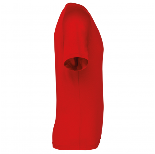 red Camiseta de deporte manga corta niños