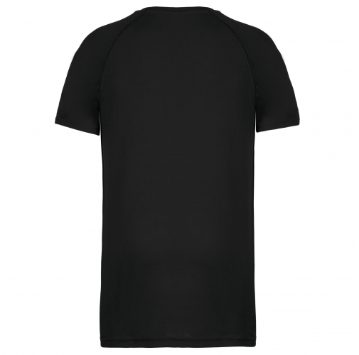 black Camiseta de deporte manga corta niños