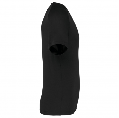 black Camiseta de deporte manga corta niños
