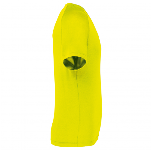 fluorescent yellow Camiseta de deporte manga corta niños