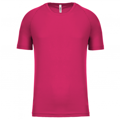 fuchsia Camiseta de deporte manga corta niños