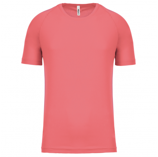 coral Camiseta de deporte manga corta niños