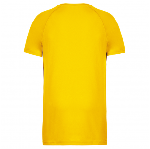 true yellow Camiseta de deporte manga corta niños
