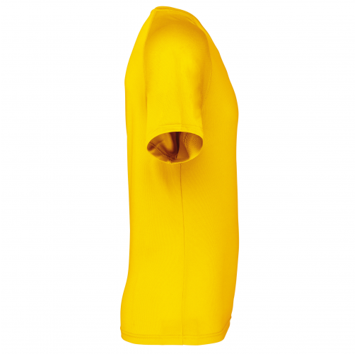 true yellow Camiseta de deporte manga corta niños