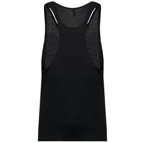 black Camiseta tirantes Triblend hombre