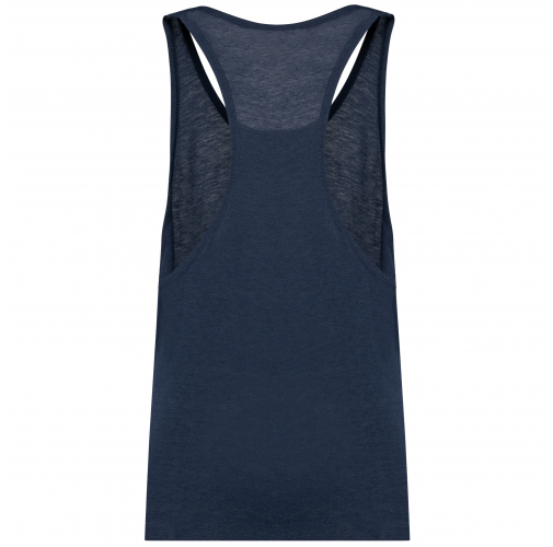 french navy heather Camiseta tirantes Triblend hombre