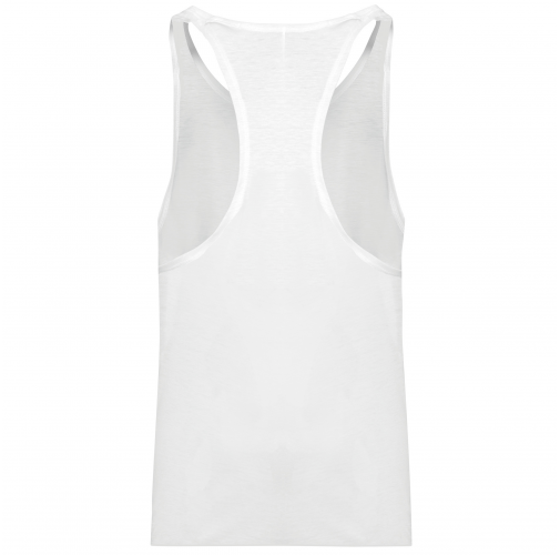 white Camiseta tirantes Triblend hombre