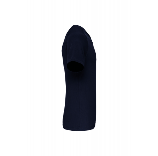 sporty navy Camiseta de deporte cuello de pico hombre