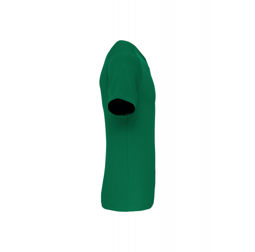 kelly green Camiseta de deporte cuello de pico hombre